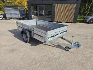 Przyczepa jednoosiowa Martz PREMIUM 265/R 265 × 150 cm DMC 750 kg – resorowana